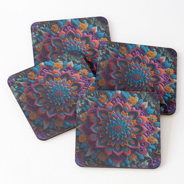 Item preview, Unveiling the 3D Mandala Secrets: A Mesmerizing Display designed and sold by DesignArtEmpire.