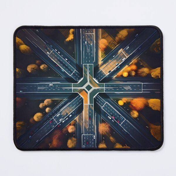 Item preview, Aesthetic of city intersections - Eight-armed Crossroads designed and sold by Nowosolnianka.