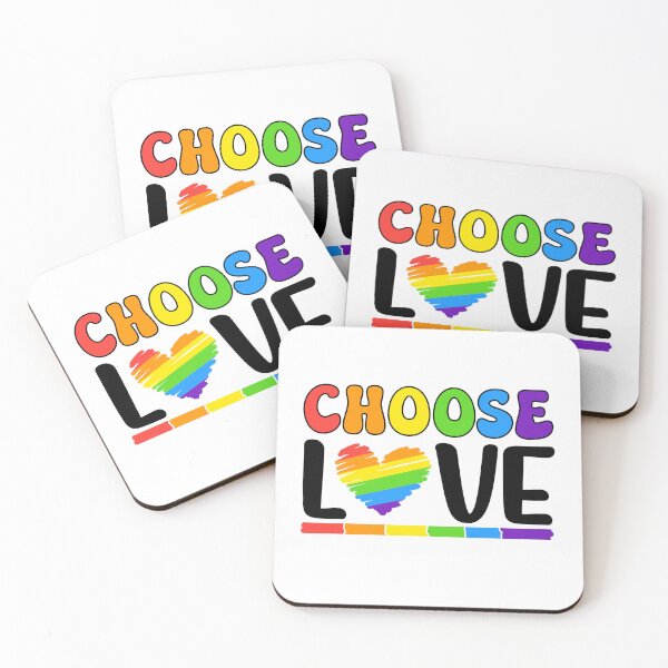 Item preview, Rainbow choose love art  designed and sold by U-mule.