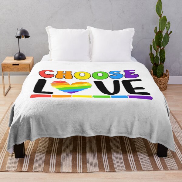 Item preview, Rainbow choose love art designed and sold by U-mule.