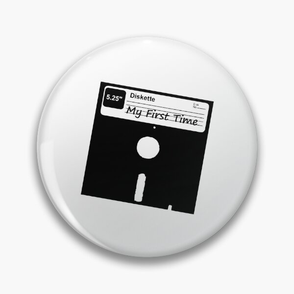 Item preview, My First Time Retro 80s Floppy Disk designed and sold by flippinsg.