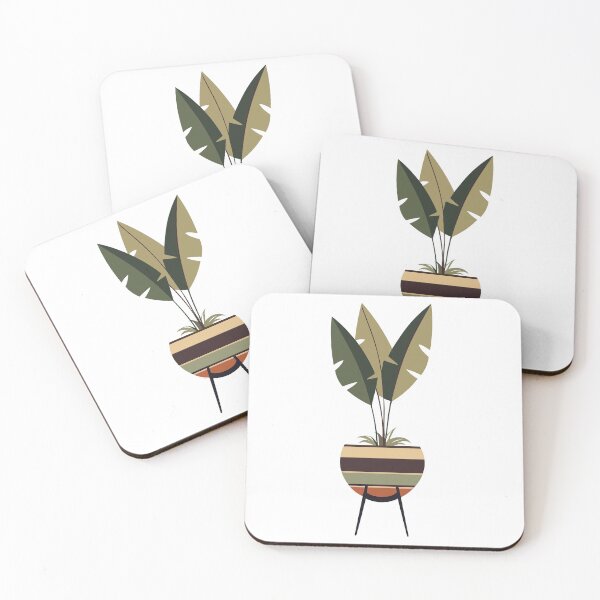 Item preview, Modern Birds of Paradise Potted Plant designed and sold by MadeLivelyShop.