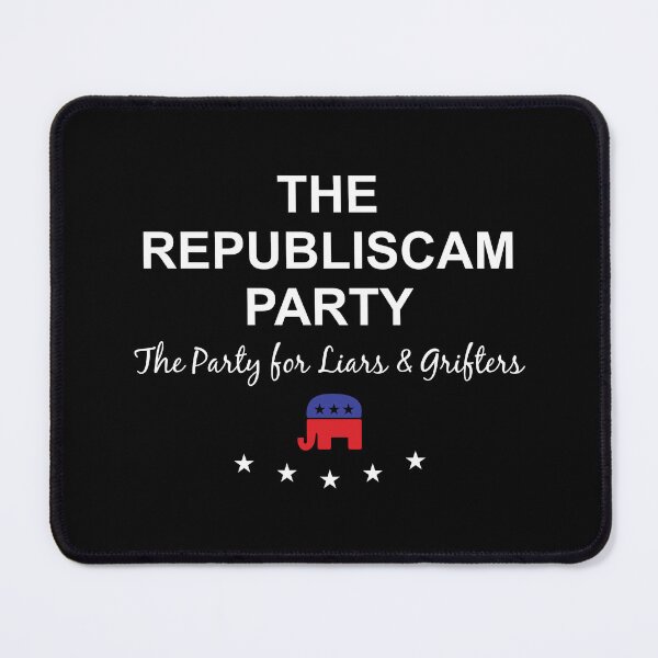 Item preview, The republiscam party white designed and sold by Politics-Corner.
