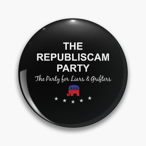 Item preview, The republiscam party white designed and sold by Politics-Corner.