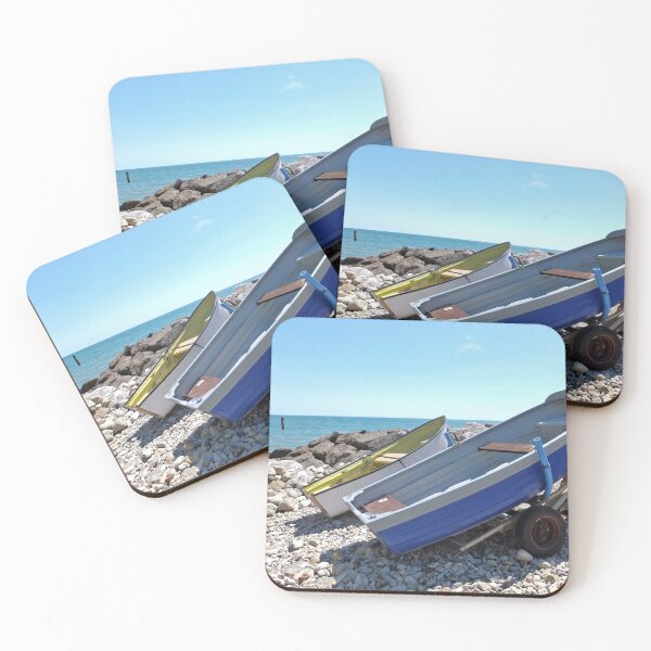 Item preview, Boats on the Beach designed and sold by pinkal.