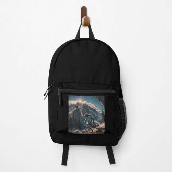 Item preview, Biker downhill in amazing mountains, MTB downhill designed and sold by SaldekMT.