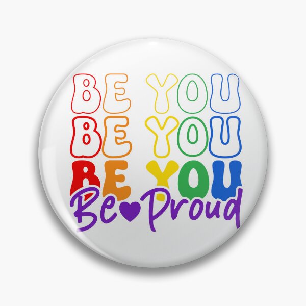 Item preview, Rainbow Be You Be Proud art  designed and sold by U-mule.