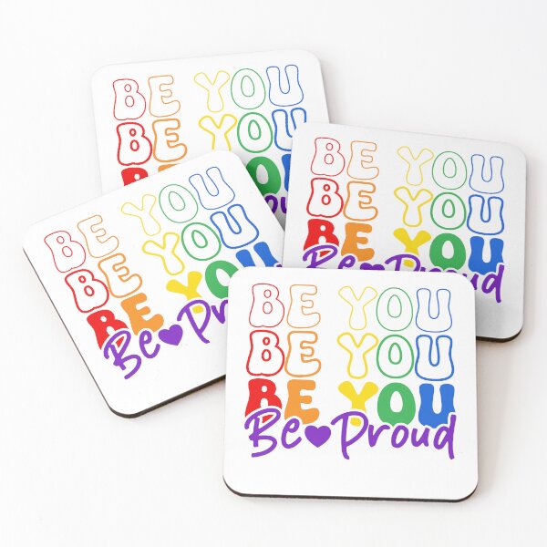 Item preview, Rainbow Be You Be Proud art  designed and sold by U-mule.