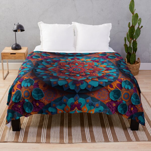 Item preview, Chromatic 3D Mandala Reverie: Exploring the Enigmatic World designed and sold by DesignArtEmpire.