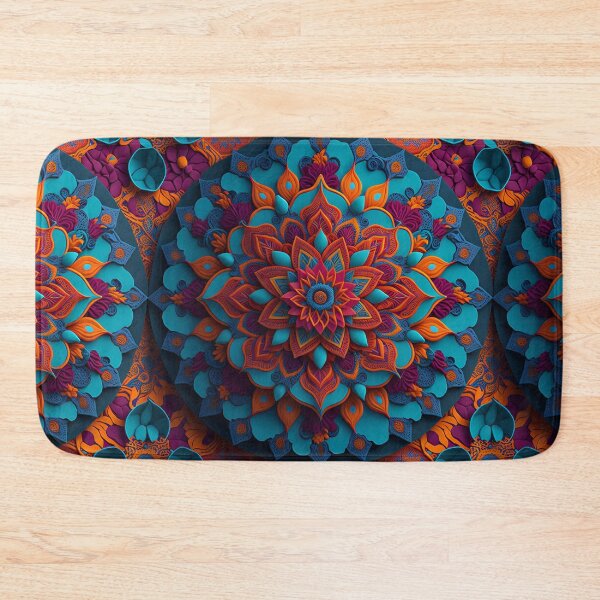 Item preview, Chromatic 3D Mandala Reverie: Exploring the Enigmatic World designed and sold by DesignArtEmpire.