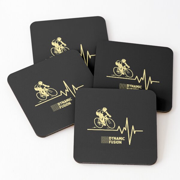 Item preview, Dynamic Fusion - Cyclist meets heart rate designed and sold by pixdesigns.
