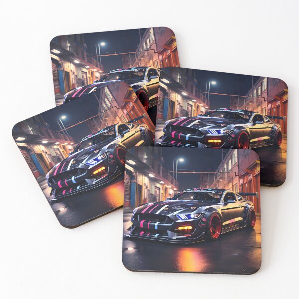 Item preview, Colorful Sleek Racecar Motorsport Speed Art designed and sold by boldbrushstroke.