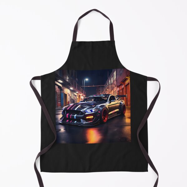 Item preview, sleek colorful racecar designed and sold by boldbrushstroke.