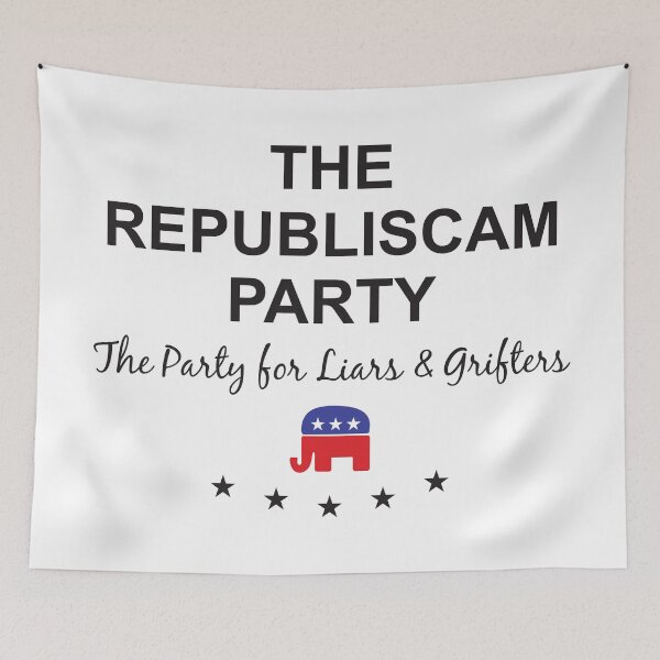 Item preview, The republiscam party designed and sold by Politics-Corner.