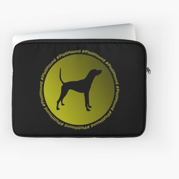 Plott Hound Silhouette Laptoptasche