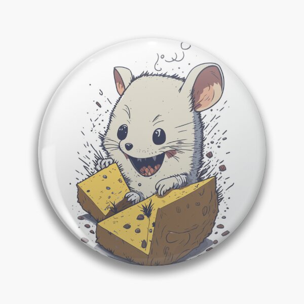 Item preview, Eat Cheese and Sin: The Crazy Mouse designed and sold by venezuel4n.
