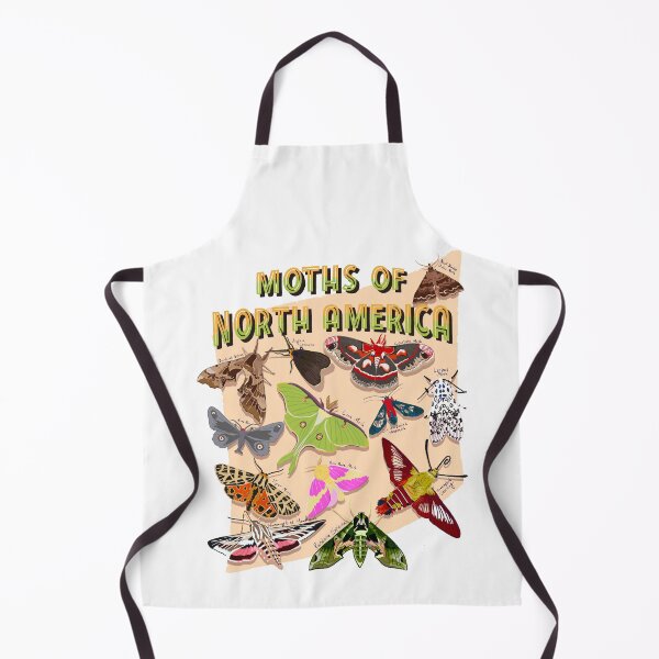 Item preview, Moths of North America (and one cryptid) designed and sold by Deadbirdkitsch.