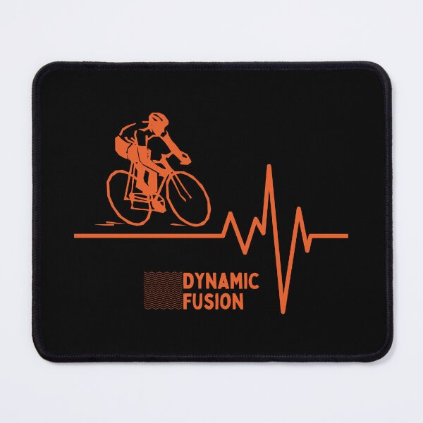 Item preview, Dynamic Fusion - Cyclist meets heart rate designed and sold by pixdesigns.