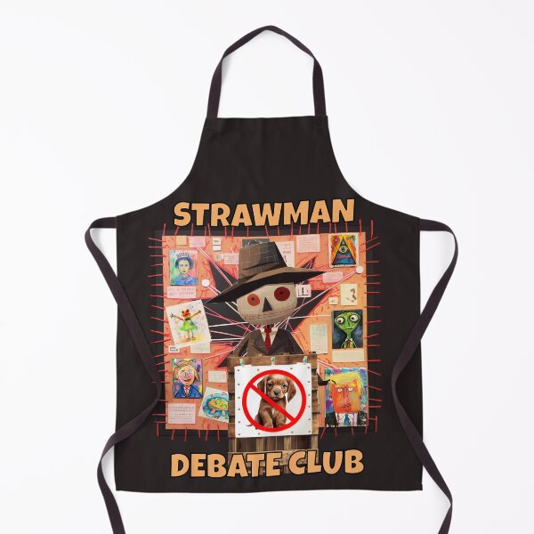Item preview, Strawman Debate Club designed and sold by lunarhalomedia.