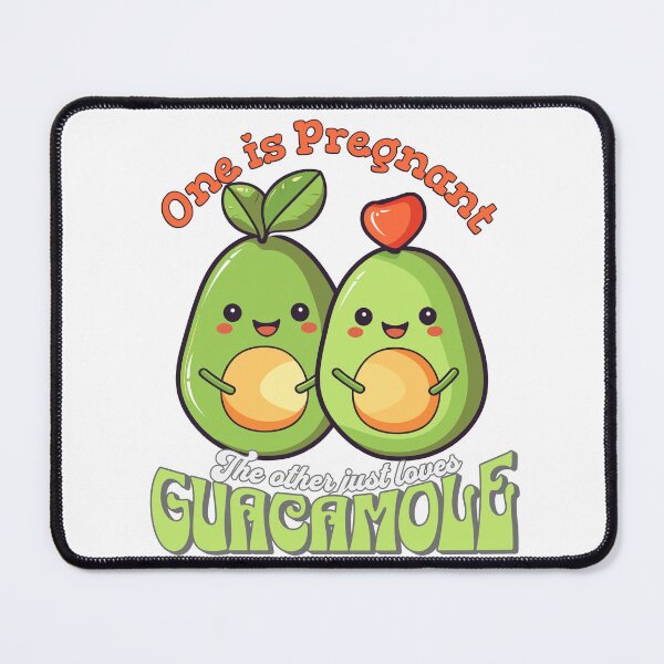 Item preview, Avocado Couple - Pregnancy and Guacamole Love Design designed and sold by Zandalus.
