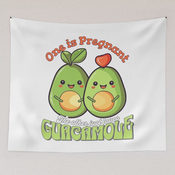Item preview, Avocado Couple - Pregnancy and Guacamole Love Design designed and sold by Zandalus.