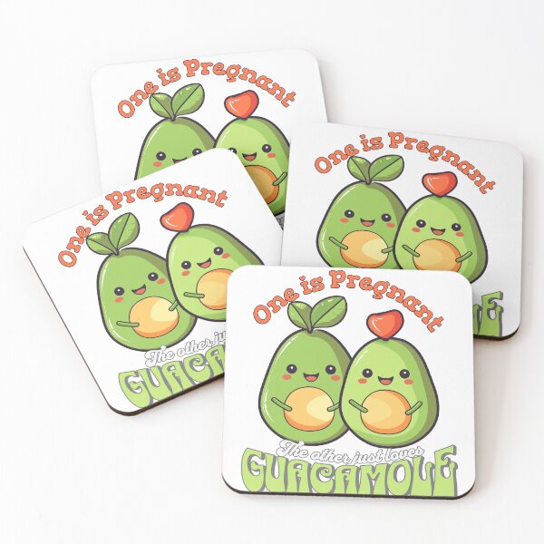 Item preview, Avocado Couple - Pregnancy and Guacamole Love Design designed and sold by Zandalus.