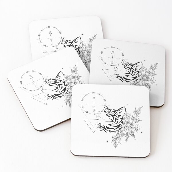 Item preview, Cat And Flower Design designed and sold by Jaselvii.