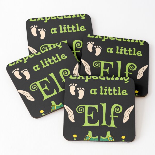 Item preview, Expecting a Little Elf - Cute Pregnancy Announcement designed and sold by Zandalus.