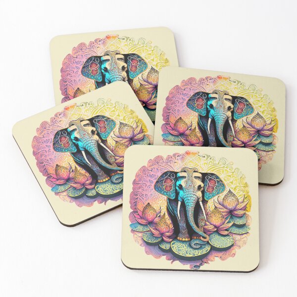 Item preview, Lucky Elephant Lotus designed and sold by Letitgo.guru Swag.