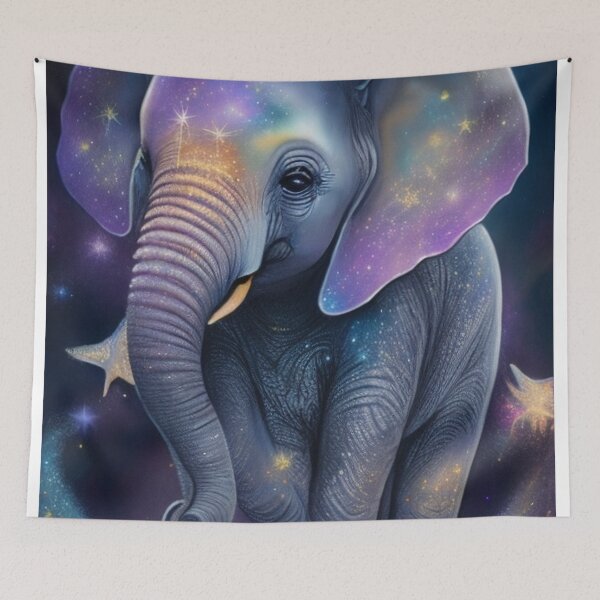 Item preview, Enchanted Elephant designed and sold by ArtfulExpresion.