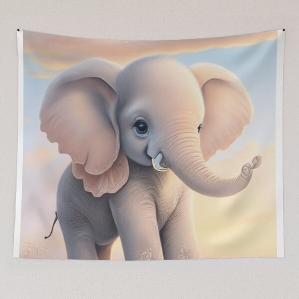 Item preview, Dreamy Elephant designed and sold by ArtfulExpresion.