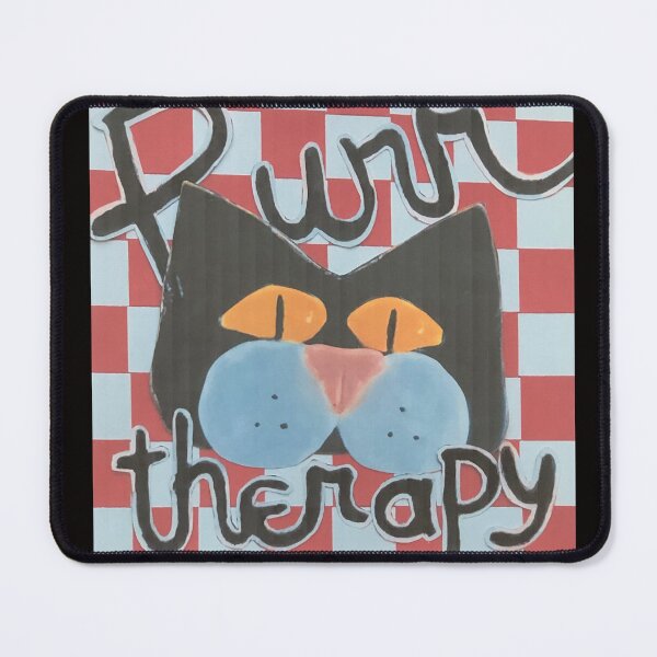 Item preview, Purr Therapy designed and sold by prunellaparsnip.