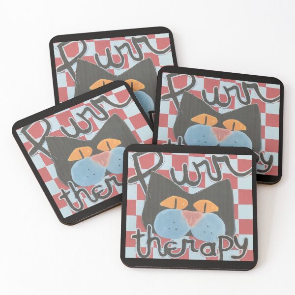 Item preview, Purr Therapy designed and sold by prunellaparsnip.