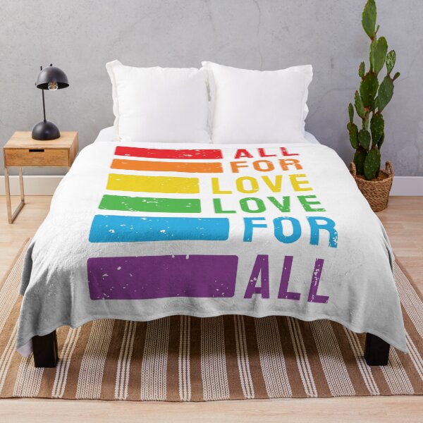 Item preview, Love for all rainbow art designed and sold by U-mule.
