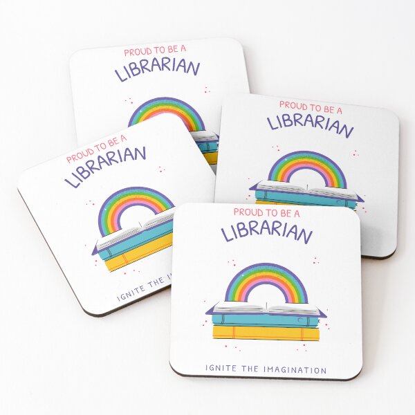 Item preview, Proud to be a Librarian Graphic designed and sold by Bold & Brewed.