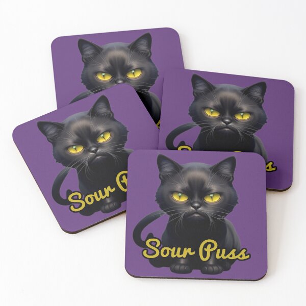 Item preview, gato negro gato amargo designed and sold by Halebopster.