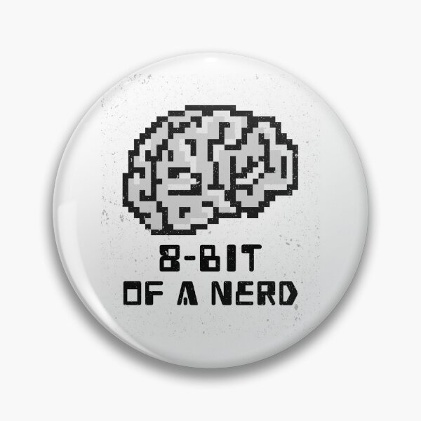 Item preview, 8-Bit of a Nerd  | Retro Vintage Funny Gamer Classic Old School Pixel Gaming designed and sold by lildoodleshirts.