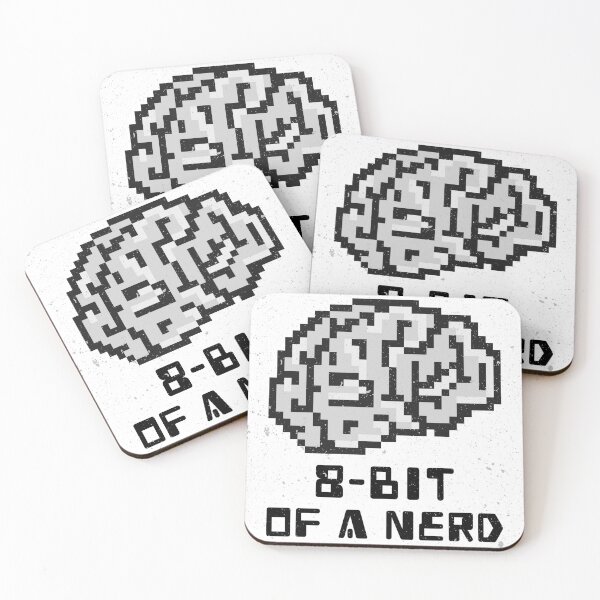 Item preview, 8-Bit of a Nerd  | Retro Vintage Funny Gamer Classic Old School Pixel Gaming designed and sold by lildoodleshirts.