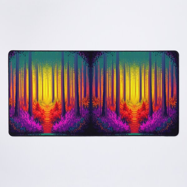 Item preview, Pixelated Forest designed and sold by MSenaArt.