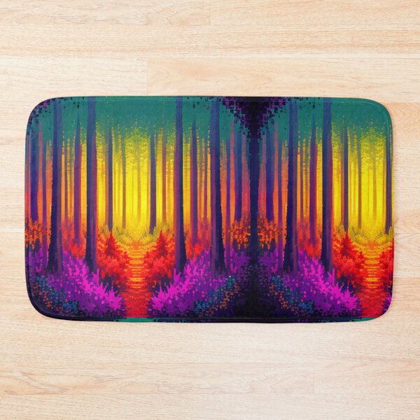 Item preview, Pixelated Forest designed and sold by MSenaArt.
