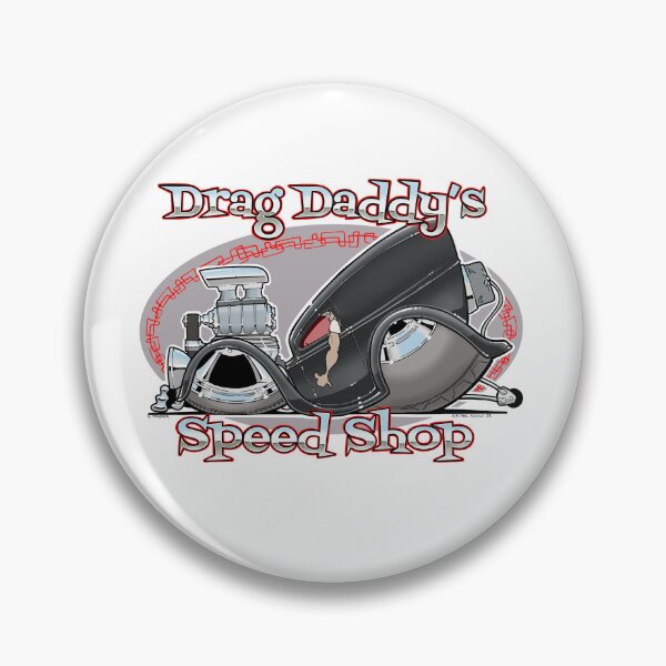 Item preview, Drag Daddy’s Speed Shop designed and sold by FlyballStudio.