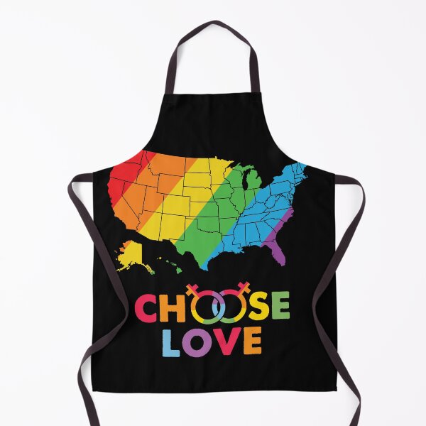 Item preview, USA choose love rainbow art designed and sold by U-mule.