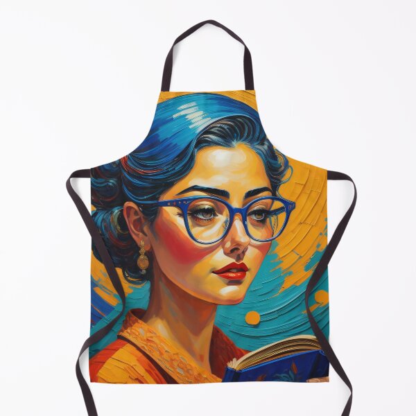 Item preview, Book worm woman reading her novel designed and sold by Twenty24trends.