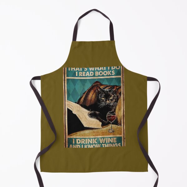 Item preview, Black Cat That's Was I Do I Read Book I Drink Wine And I Know Things designed and sold by pmxpgwuzu13.