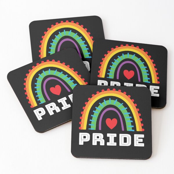 Item preview, Rainbow middle heart pride art  designed and sold by U-mule.