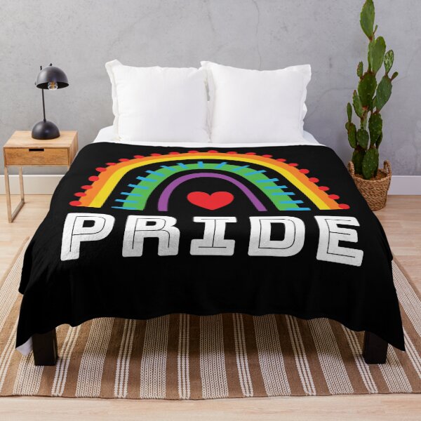 Item preview, Rainbow middle heart pride art  designed and sold by U-mule.
