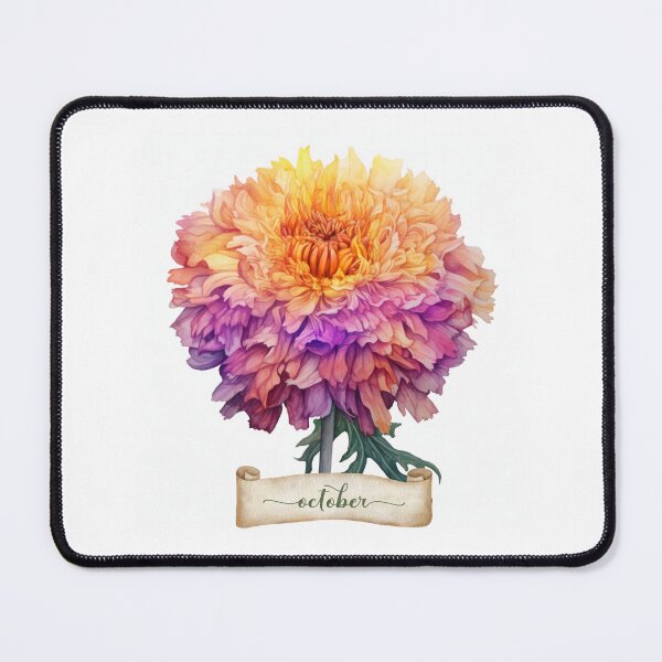 Item preview, October Birth Flower designed and sold by EnchantInk.