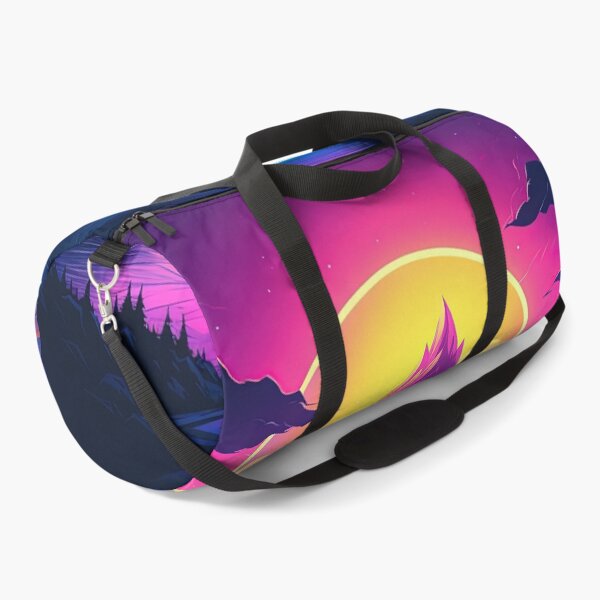 Item preview, Synthwave Sanctuary: Mountain Oasis of Nostalgia designed and sold by Mullet Monkey.