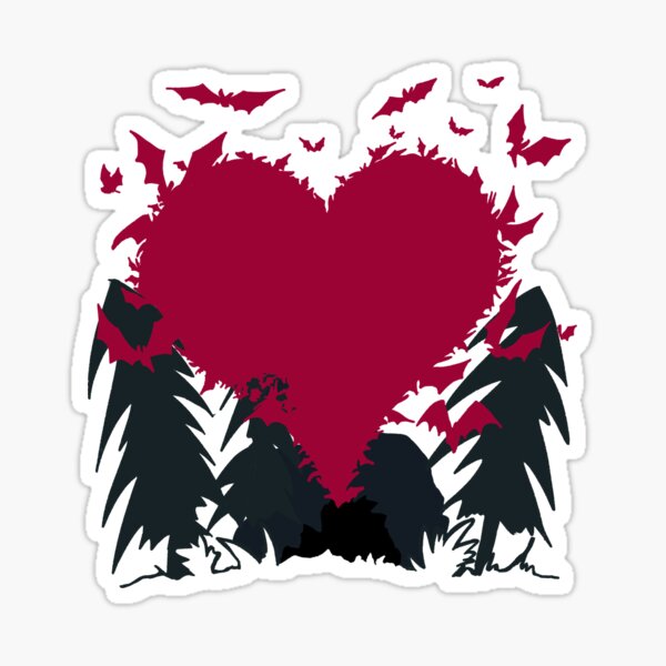 Love Bats Sticker