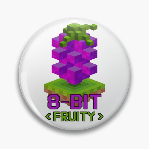 Item preview, 8-Bit Fruity | Retro Funny Vintage Gamer Classic Old School Pixel Gaming designed and sold by lildoodleshirts.